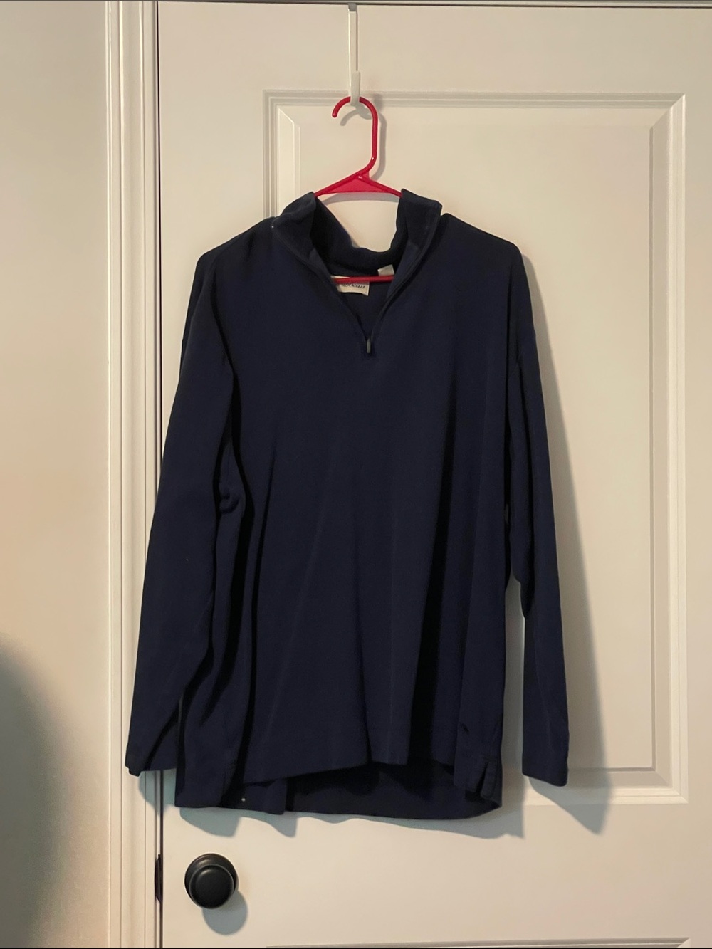Caribbean Men's Navy Half-Zip Pullover Sweater